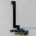 Шлейф Xiaomi Mi 4 разъем зарядки и микрофон межплатный (основной)